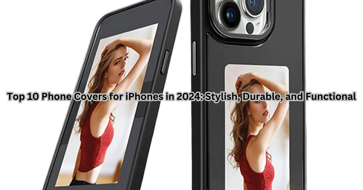 Top 10 Phone Covers for iPhones in 2024: Stylish, Durable, and Functional