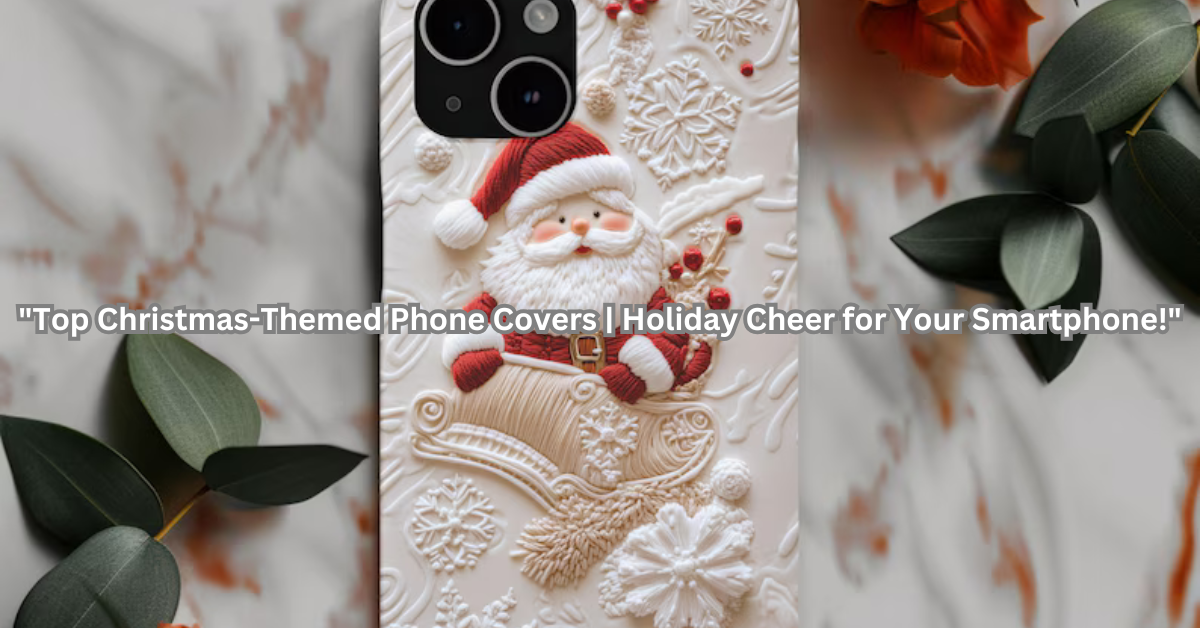 "Top Christmas-Themed Phone Covers | Holiday Cheer for Your Smartphone!"