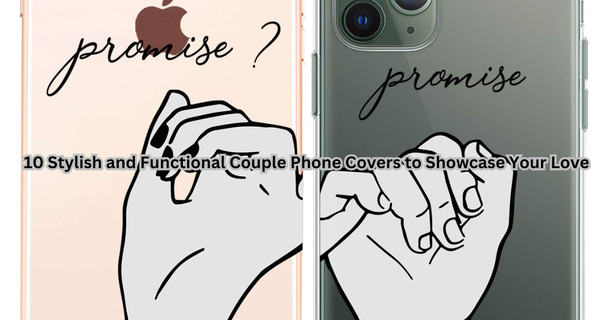 10 Stylish and Functional Couple Phone Covers to Showcase Your Love